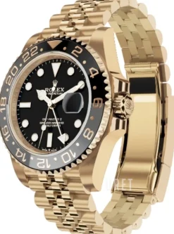 GMT-Master II Svart/18 karat gult guld Ø40 mm