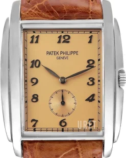 Gondolo Art Deco Rosa/Läder 43x33 mm