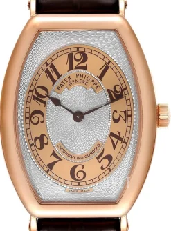 Gondolo Silverfärgad/Läder 42x32 mm