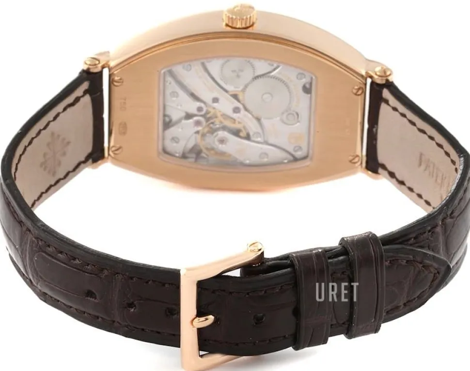 Gondolo Silverfärgad/Läder 42x32 mm