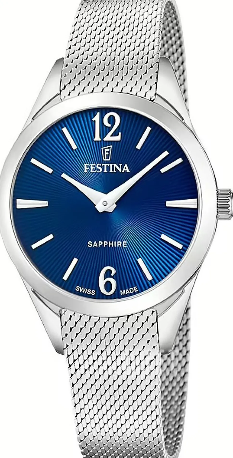 Grace Blå/Stål Ø32 mm