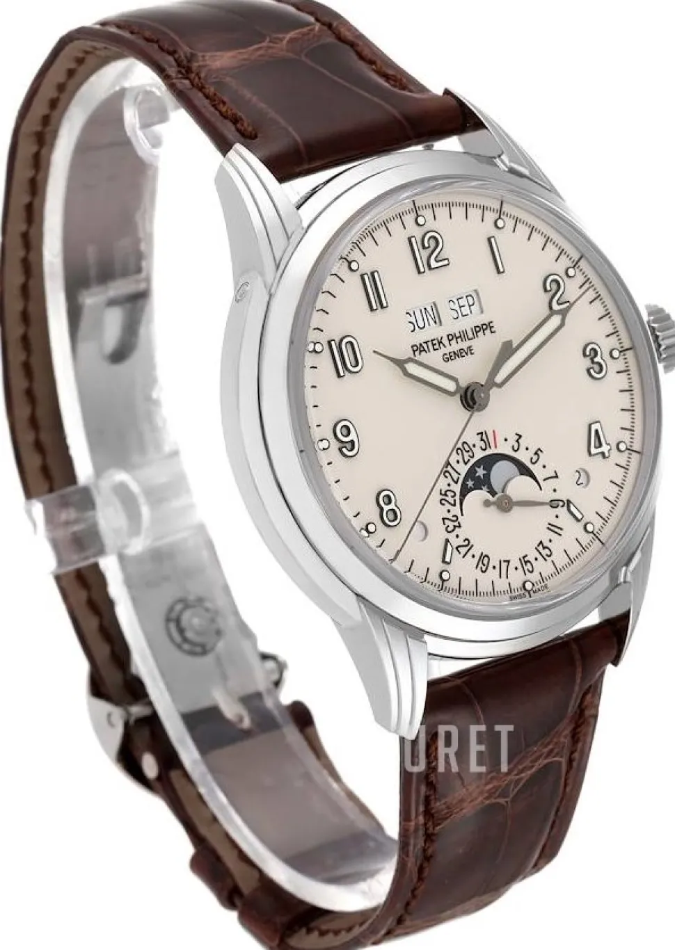 Grand Complications Antikvit/Läder Ø40 mm