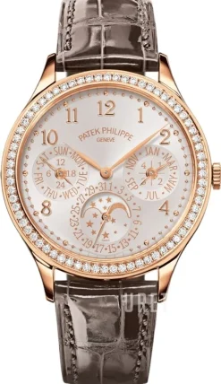 Grand Complications Silverfärgad/Läder Ø35.1 mm