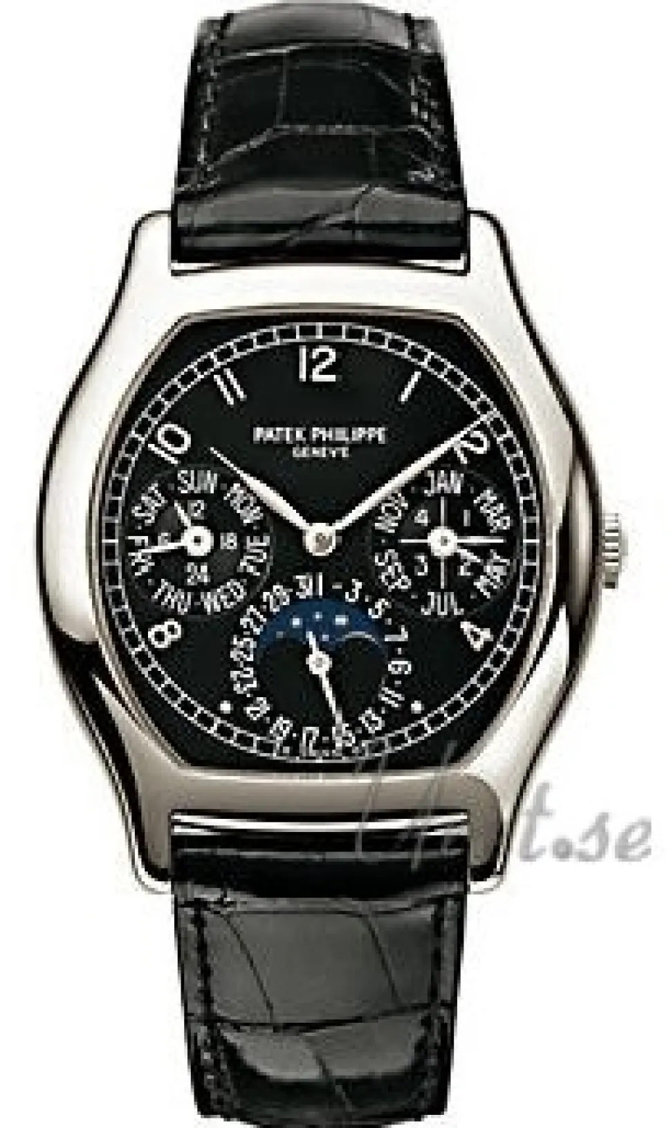 Grand Complications Svart/Läder 36x35 mm