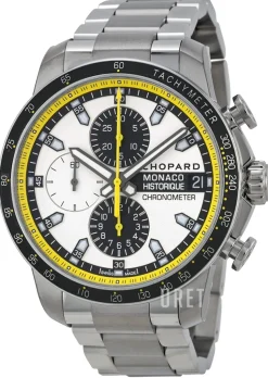 Grand Prix de Monaco Historique Silverfärgad/Titan Ø44.5 mm