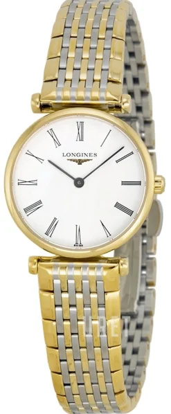 Grande Classique Vit/Gulguldtonat stål Ø24 mm