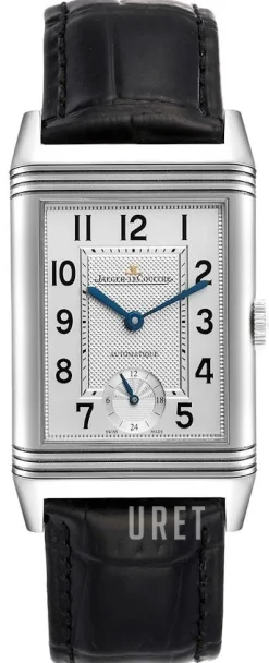 Grande Reverso Night & Day Stainless Steel Silverfärgad/Läder