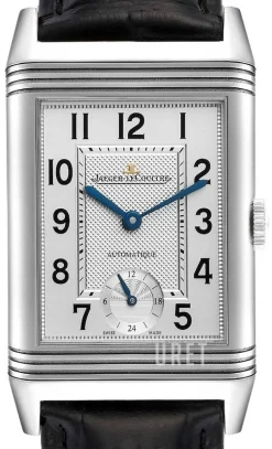 Grande Reverso Night & Day Stainless Steel Silverfärgad/Läder