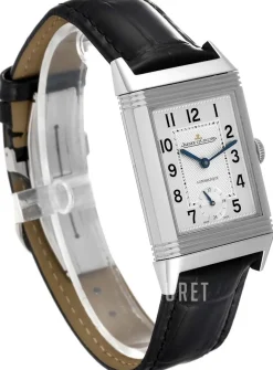 Grande Reverso Night & Day Stainless Steel Silverfärgad/Läder