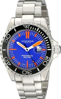 Grandiose Blå/Stål Ø45 mm