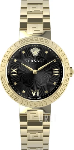 Greca Svart/Gulguldtonat stål Ø36 mm