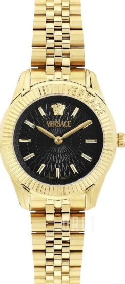 Greca Svart/Gulguldtonat stål Ø30 mm