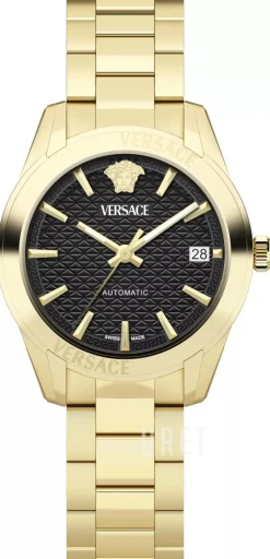 Greca Svart/Gulguldtonat stål Ø35 mm