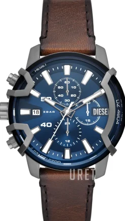 Griffed Mini Blå/Läder Ø42 mm