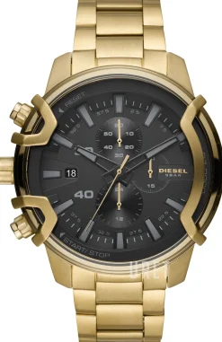 Griffed Svart/Guldtonat stål Ø48 mm