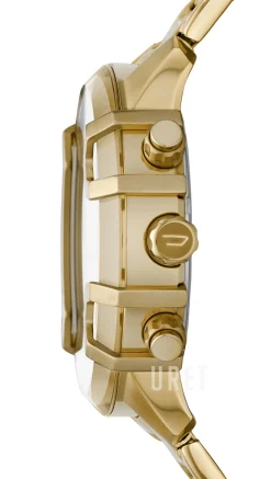 Griffed Svart/Guldtonat stål Ø48 mm