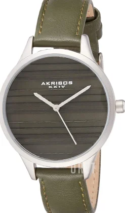 Grön/Läder Ø35 mm