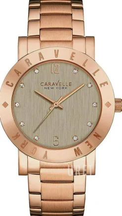 Grå/Roséguldstonat stål Ø36 mm