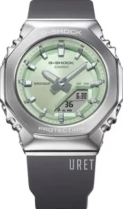 G-Shock Grön/Gummi Ø46 mm