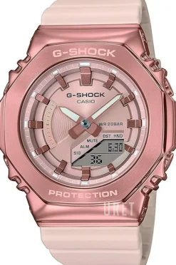G-Shock Roséguldstonad/Gummi Ø40 mm