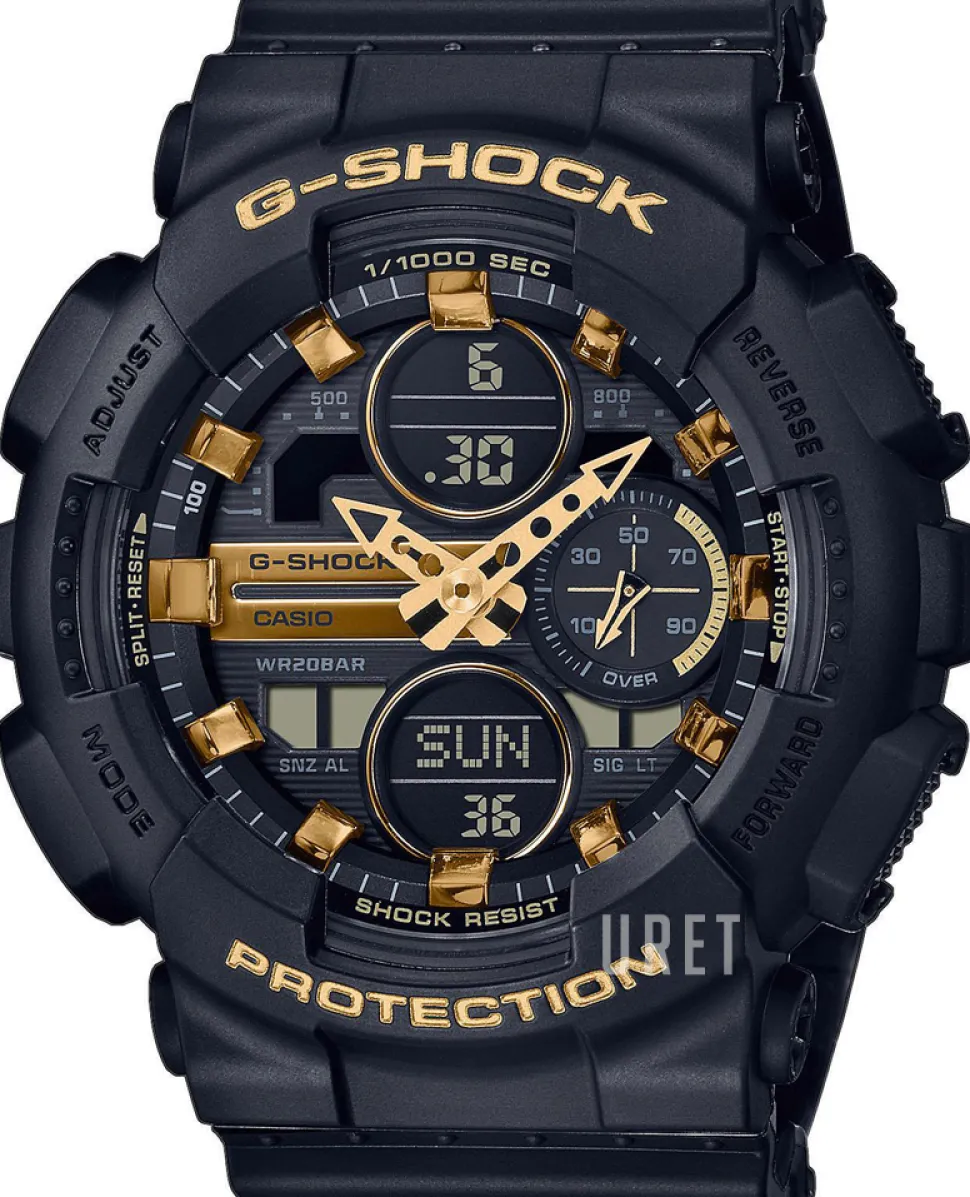 G-Shock Svart/Resinplast Ø45.9 mm