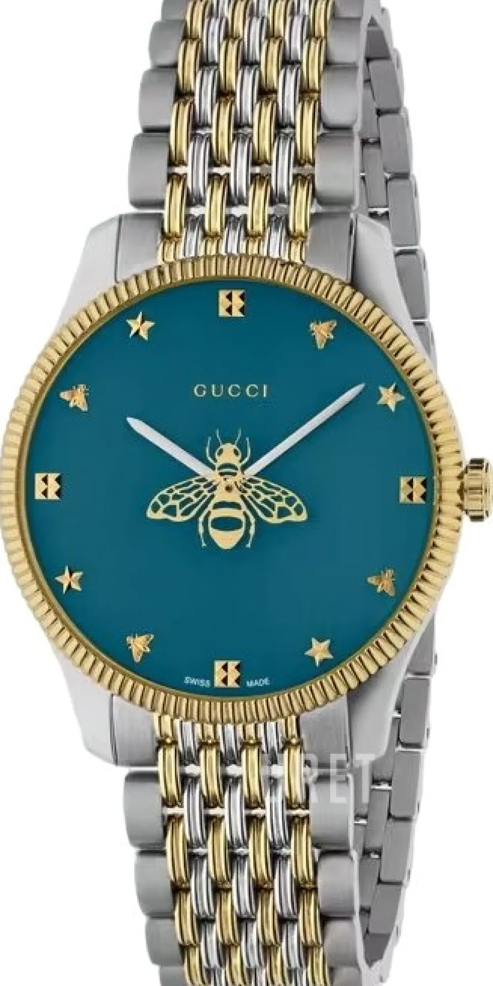 G-Timeless Blå/Gulguldtonat stål Ø26 mm