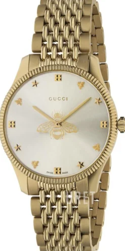 G-Timeless Silverfärgad/Gulguldtonat stål Ø36 mm