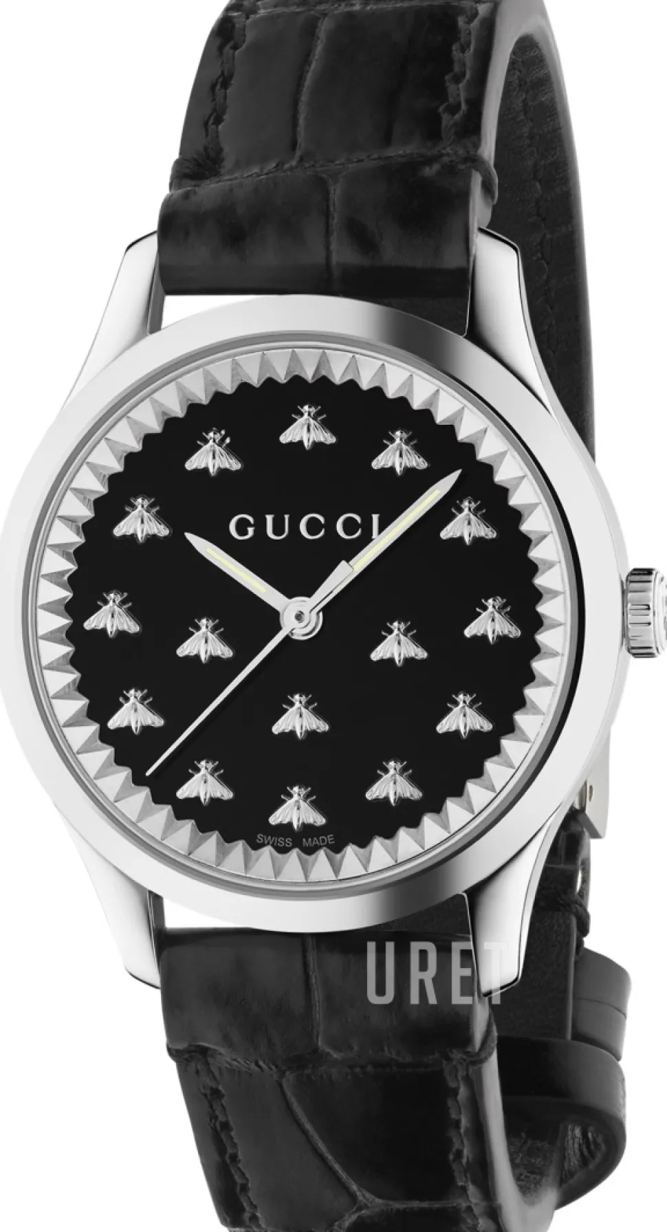 G-Timeless Svart/Läder Ø32 mm