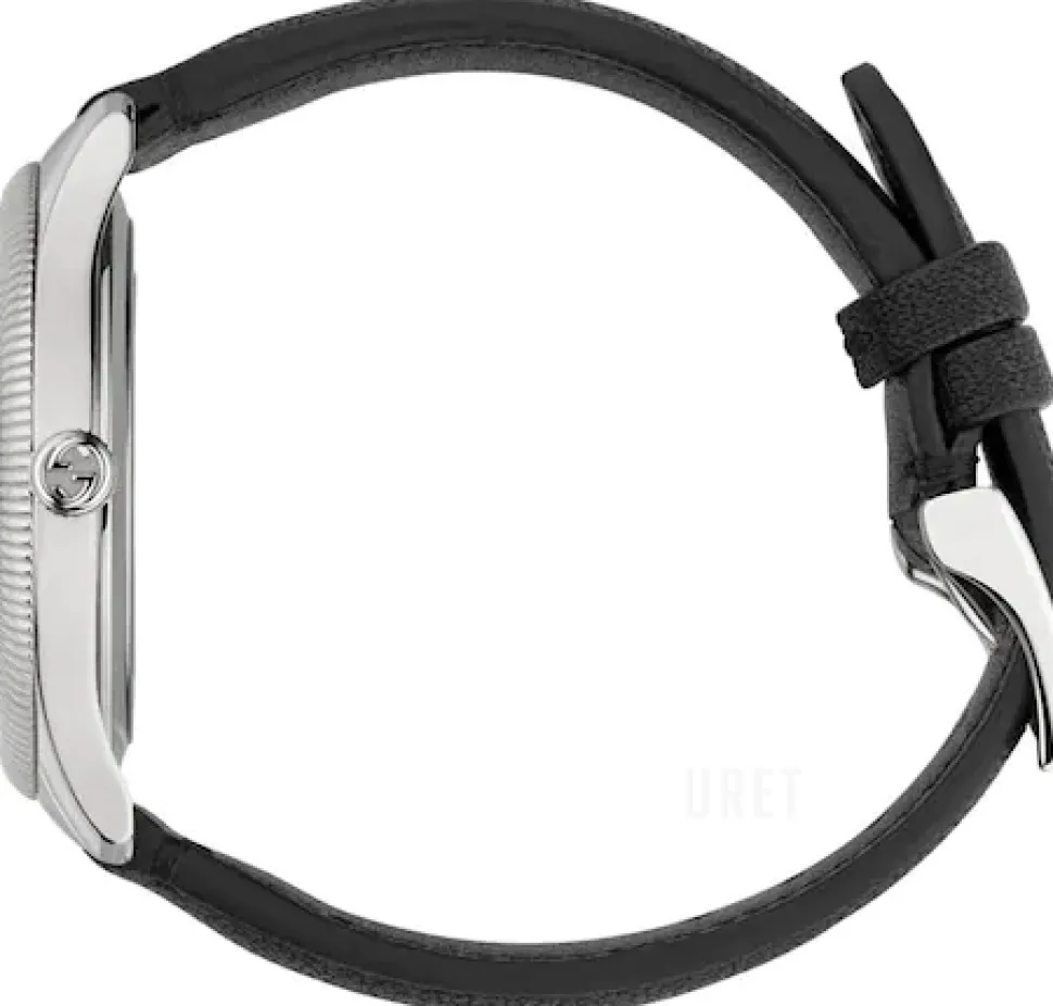 G-Timeless Svart/Läder Ø40 mm