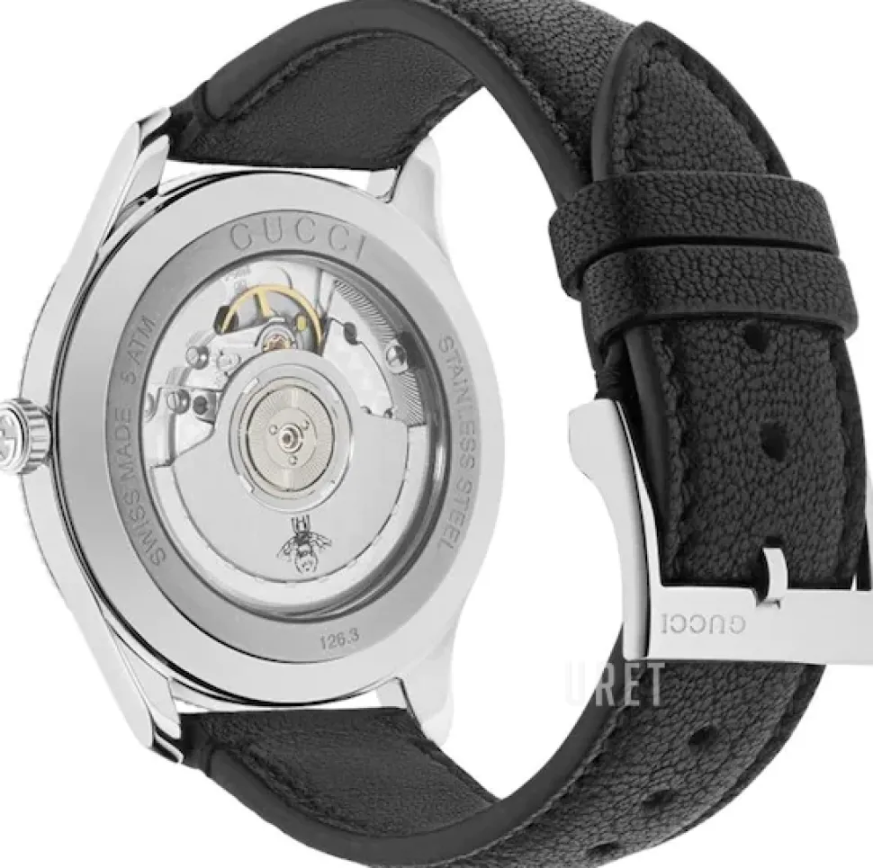 G-Timeless Svart/Läder Ø40 mm