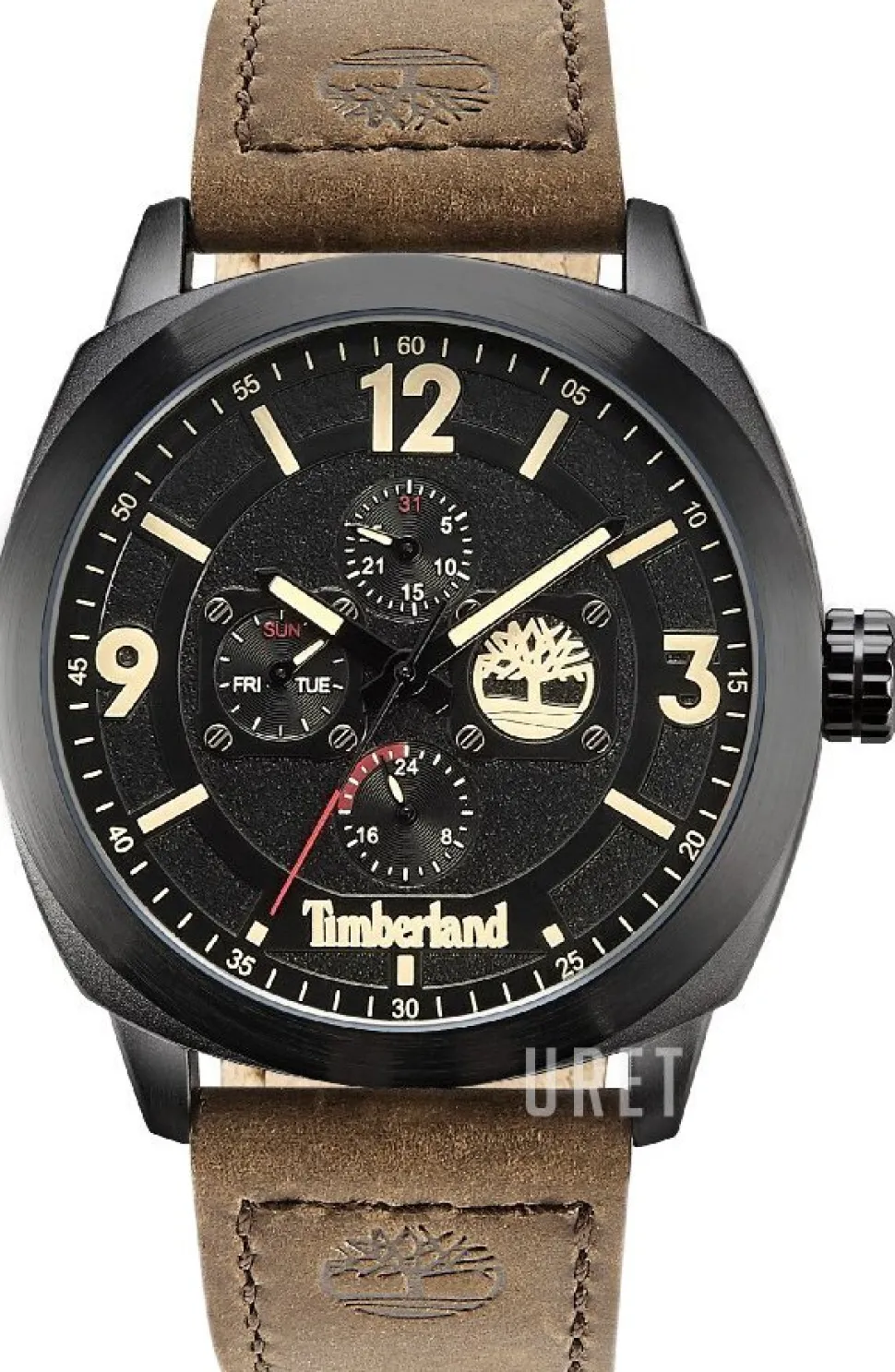 Guelph-Z Svart/Läder Ø46 mm