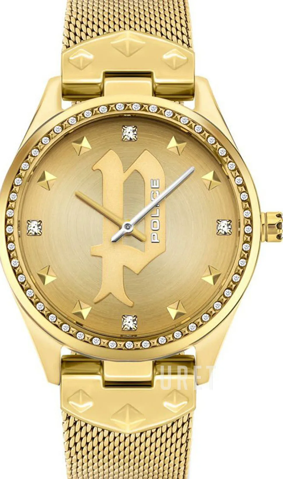 Guld/Gulguldtonat stål Ø36 mm