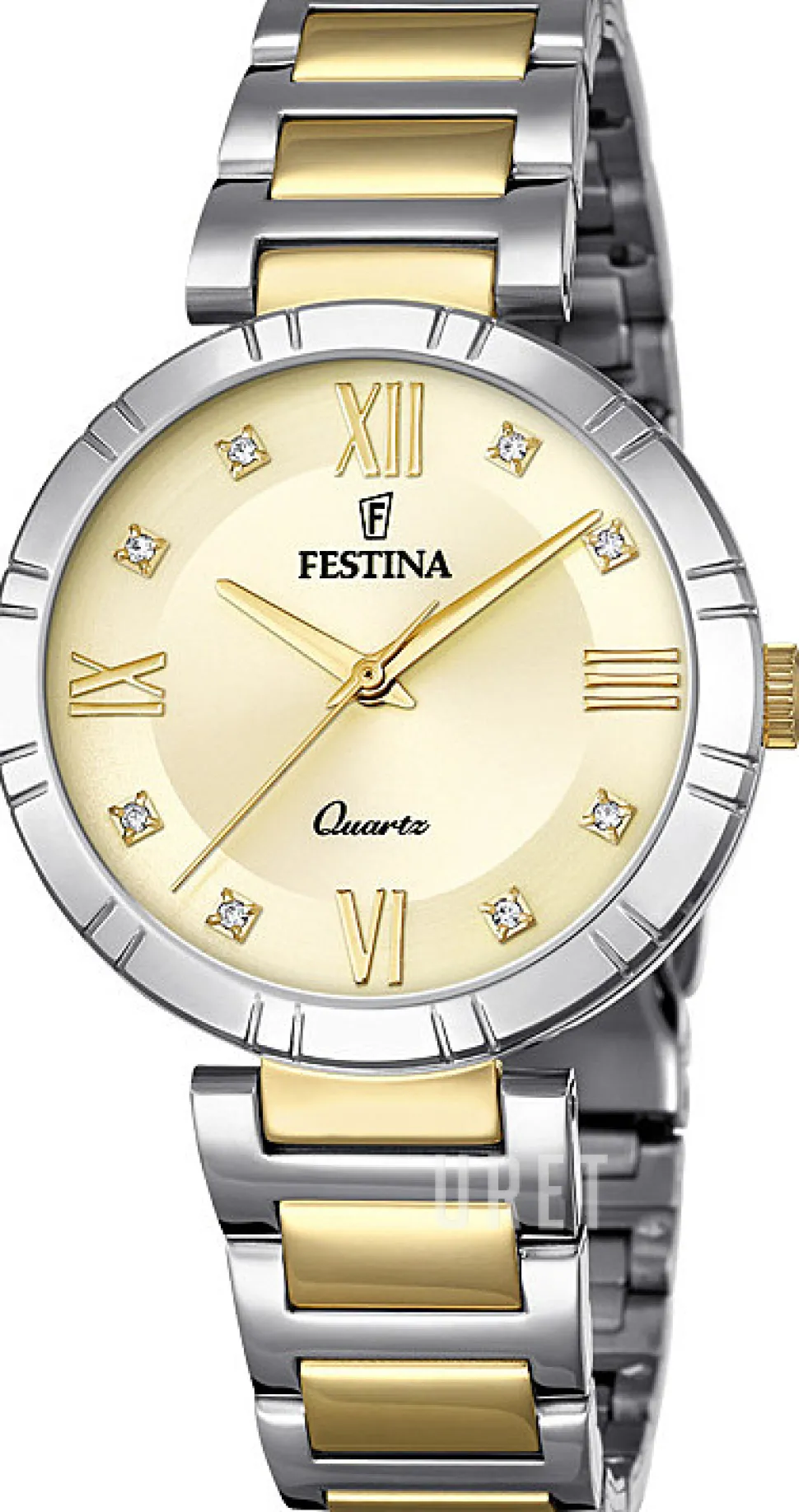 Guld/Gulguldtonat stål Ø33 mm