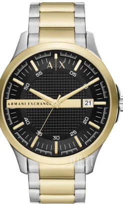 Hampton Svart/Guldtonat stål Ø46 mm