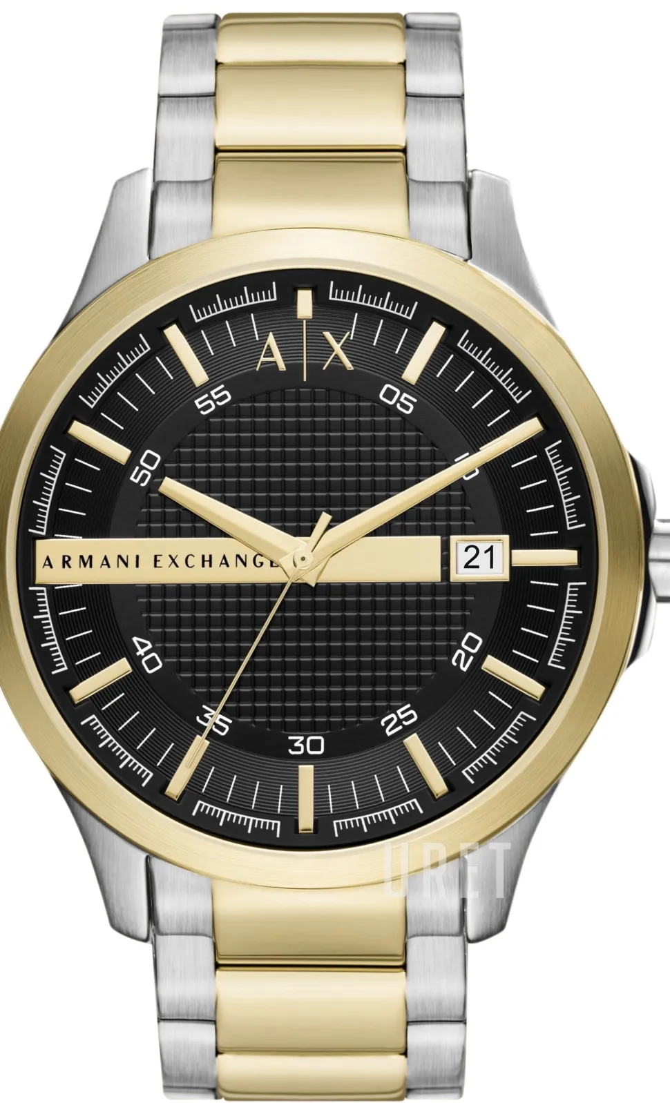 Hampton Svart/Guldtonat stål Ø46 mm