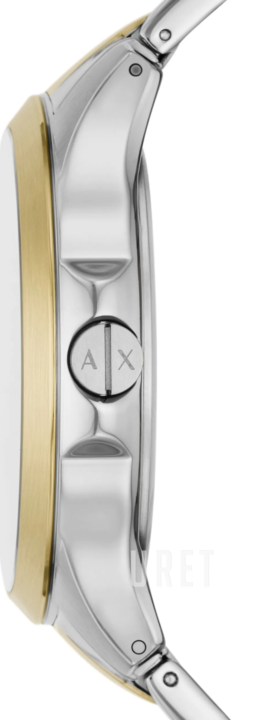 Hampton Svart/Guldtonat stål Ø46 mm