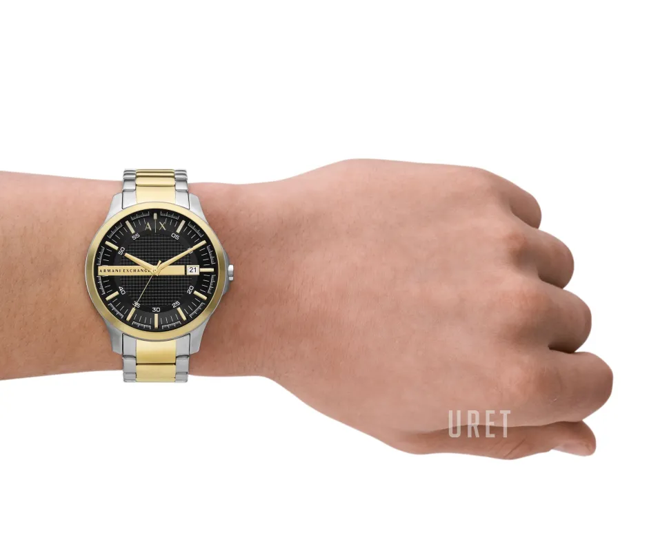 Hampton Svart/Guldtonat stål Ø46 mm