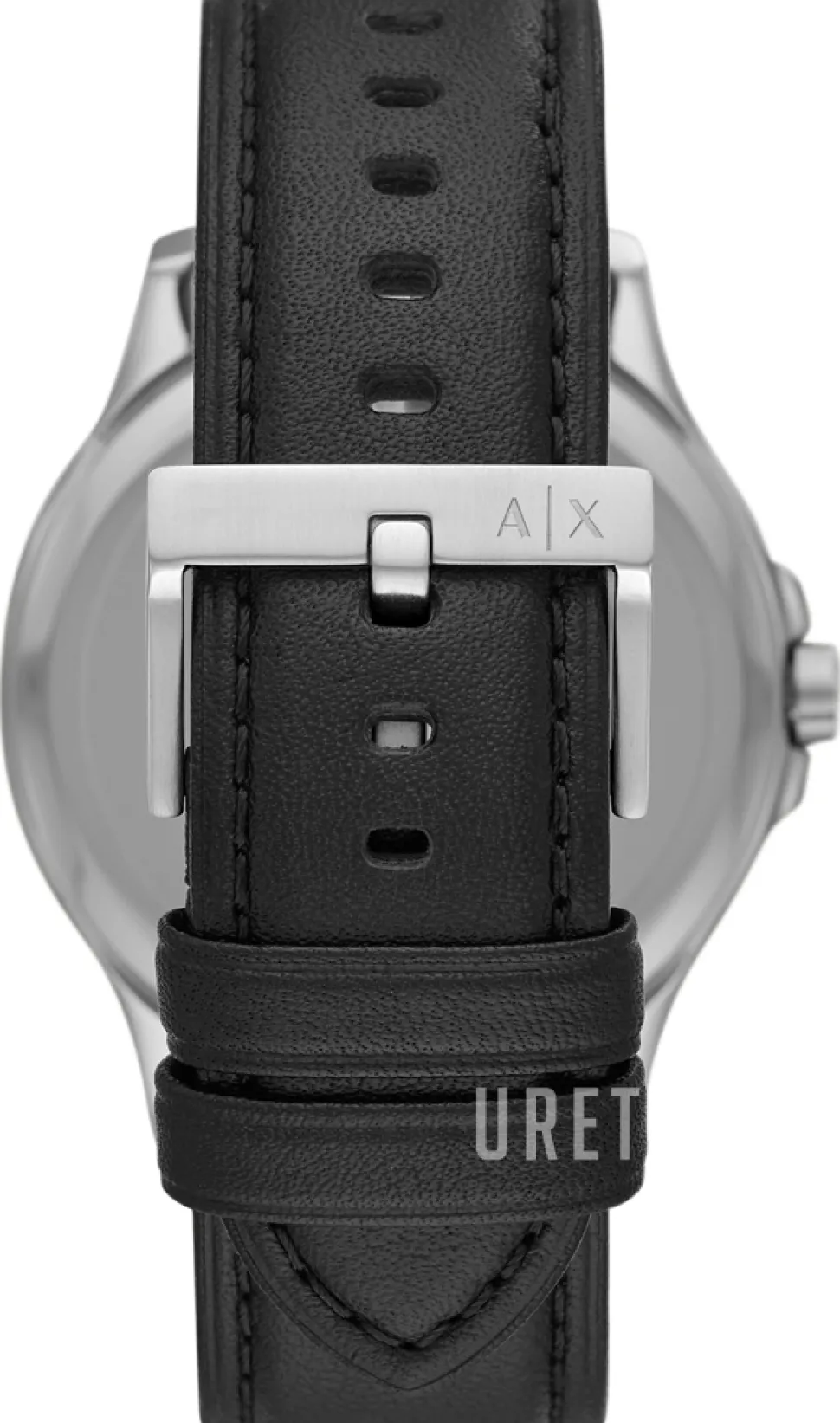 Hampton Svart/Läder Ø47 mm