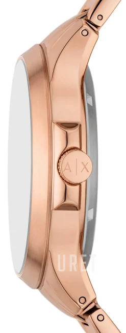 Hampton Svart/Roséguldstonat stål Ø46 mm