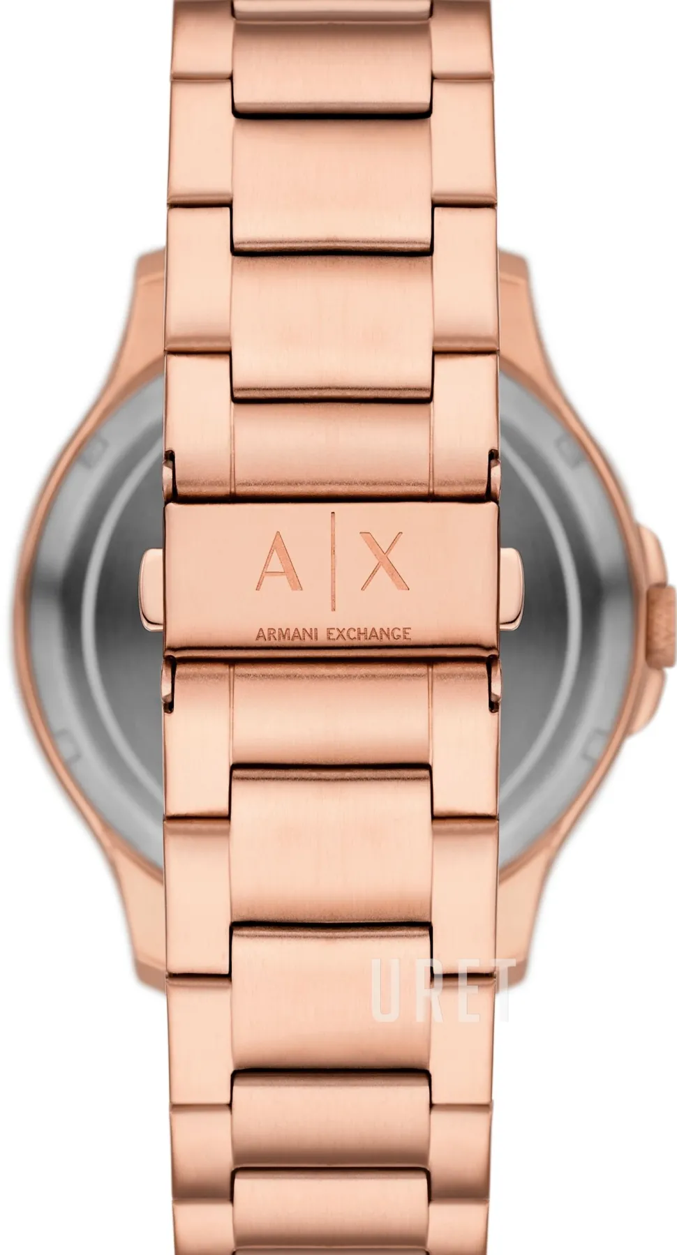 Hampton Svart/Roséguldstonat stål Ø46 mm