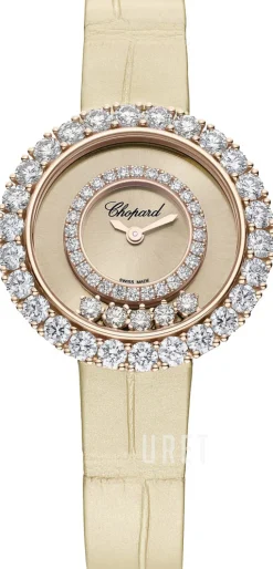 Happy Diamonds Beige/Läder Ø29 mm