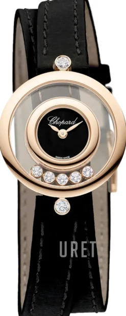 Happy Diamonds Grön/Läder Ø26 mm