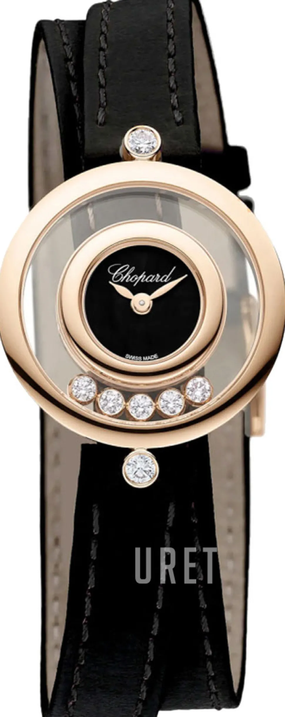 Happy Diamonds Grön/Läder Ø26 mm