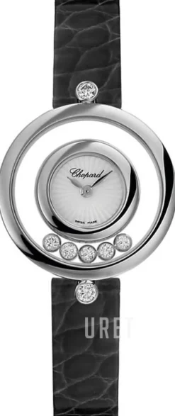 Happy Diamonds Silverfärgad/Läder