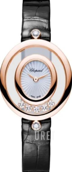 Happy Diamonds Vit/Läder Ø25.8 mm