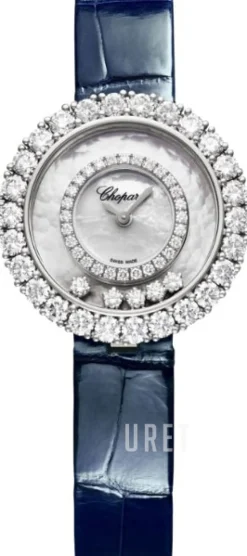 Happy Diamonds Vit/Läder Ø28.6 mm