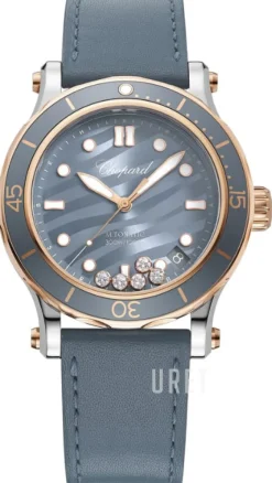 Happy Sport Blå/Läder Ø40 mm