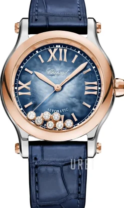 Happy Sport Blå/Läder Ø36 mm