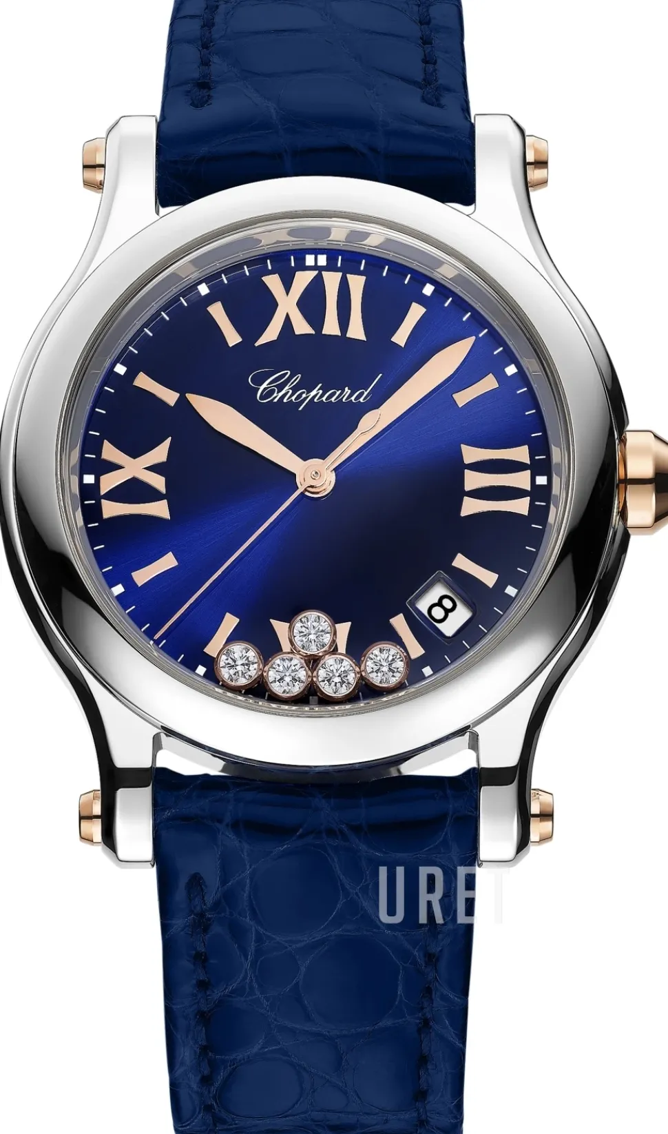 Happy Sport Blå/Läder Ø36 mm