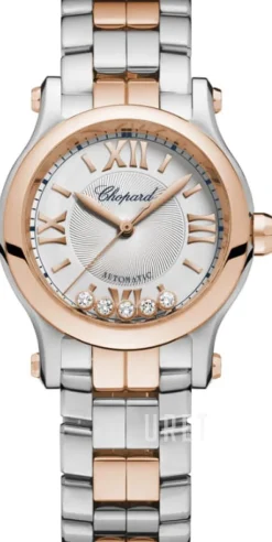 Happy Sport Silverfärgad/18 karat roséguld Ø30 mm